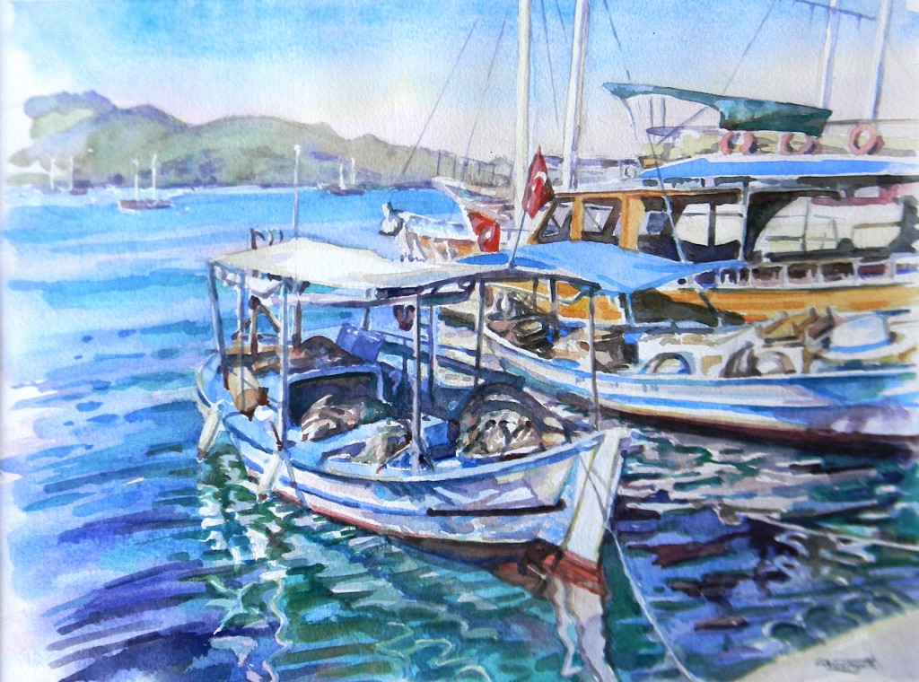 Fishing boats, Fethiye, Turkey